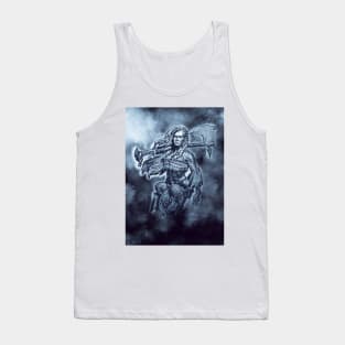 VIKING Shieldmaiden Fierce Female Warrior Fantasy  art Tank Top